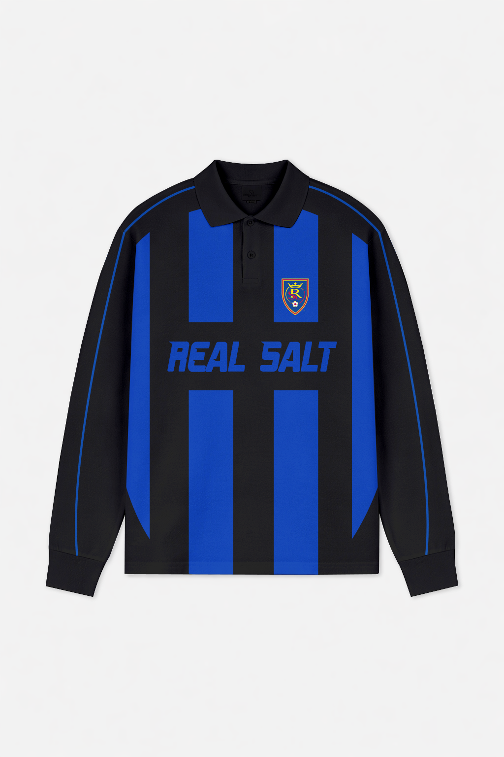 LIMITED EDITION - NEW CUSTOMIZED MLS25 RSL RS LAKE LONG SLEEVE POLO