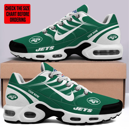 [SPECIAL OFFER] NEW CUSTOMIZED NFL25 NYJ NEW YORK JETS AIR MAX PLUS SNEAKERS