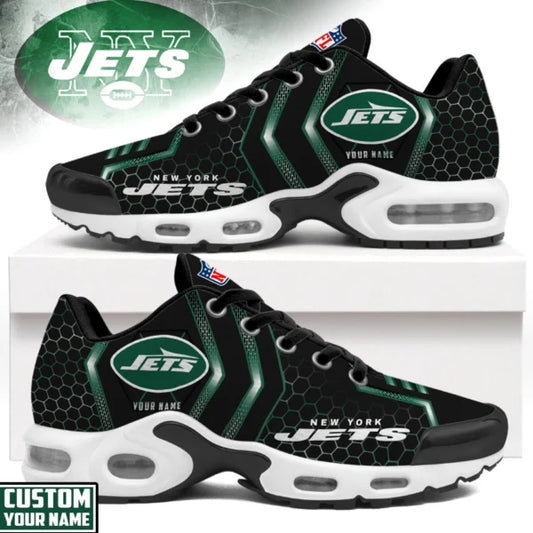 [SPECIAL OFFER] NEW CUSTOMIZED NFL25 NYJ NEW YORK JETS AIR MAX PLUS SNEAKERS