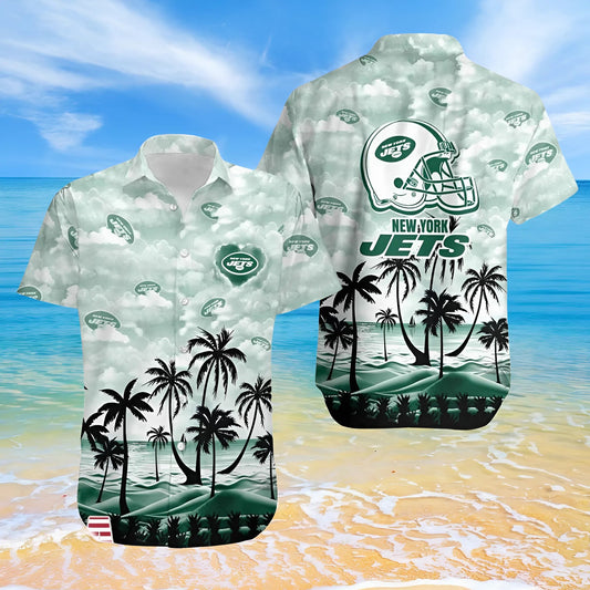 LIMITED EDITION - NEW CUSTOMIZED NFL25 NYJ NEW YORK JETS UNISEX HAWAIIAN SHIRT