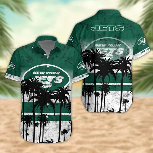 LIMITED EDITION - NEW CUSTOMIZED NFL25 NYJ NEW YORK JETS UNISEX HAWAIIAN SHIRT