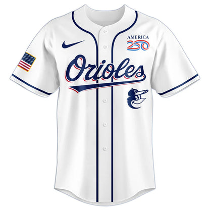 LIMITED EDITION - NEW CUSTOMIZED MLB25 BOS BALTIMORE ORIOLES BASEBALL JERSEY