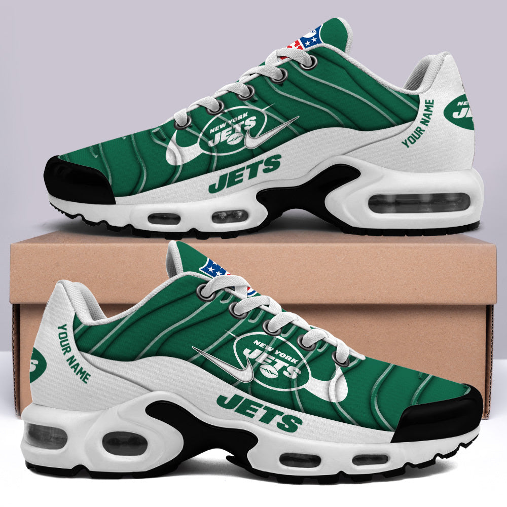 [SPECIAL OFFER] NEW CUSTOMIZED NFL25 NYJ NEW YORK JETS AIR MAX PLUS SNEAKERS