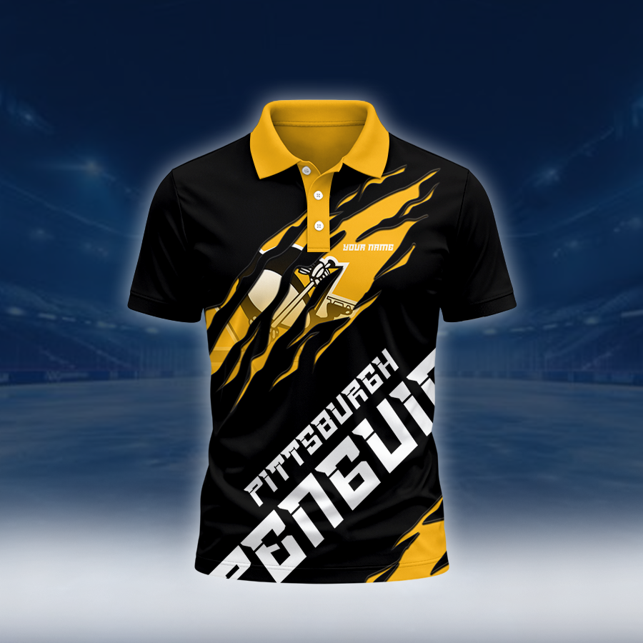 LIMITED EDITION - NEW CUSTOMIZED NHL26 PBP PITTSBURGH PENGUINS UNISEX T-SHIRT, POLO, HOODIE & SWEASHIRTS