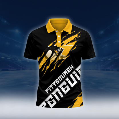 LIMITED EDITION - NEW CUSTOMIZED NHL26 PBP PITTSBURGH PENGUINS UNISEX T-SHIRT, POLO, HOODIE & SWEASHIRTS