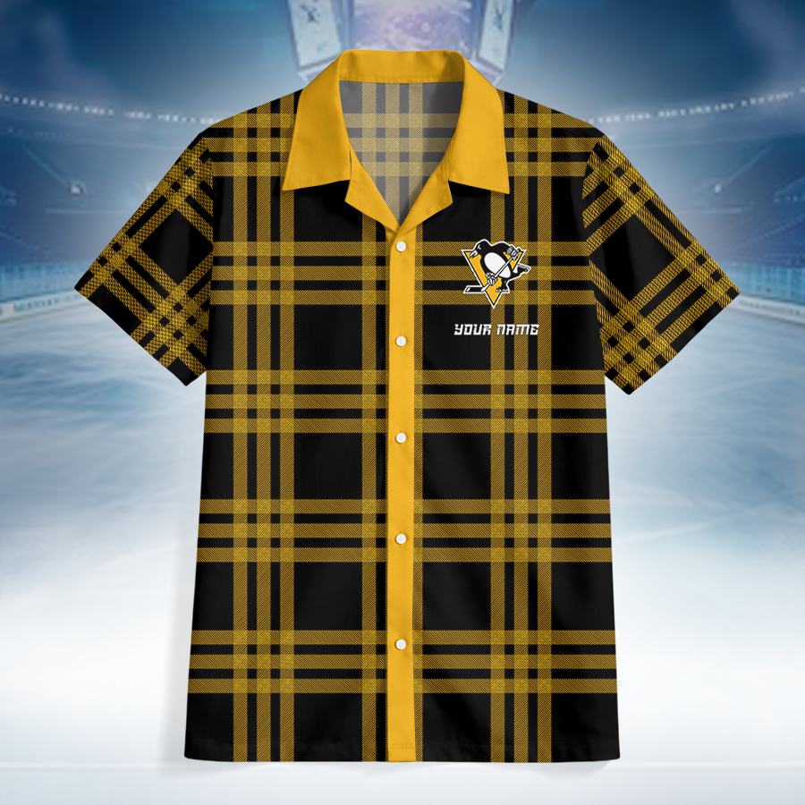 LIMITED EDITION - NEW CUSTOMIZED NHL26 PBP PITTSBURGH PENGUINS UNISEX HAWAIIAN SHIRT