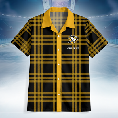 LIMITED EDITION - NEW CUSTOMIZED NHL26 PBP PITTSBURGH PENGUINS UNISEX HAWAIIAN SHIRT