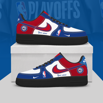 [HOT DEAL] NEW CUSTOMIZED NBA26 P76 PHILADELPHIA 76ERS AF1 SHOES