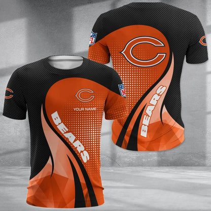 LIMITED EDITION - NEW CUSTOMIZED NFL26 CCB CHICAGO BEARS POLO, T-SHIRT & SHORT PANTS SET