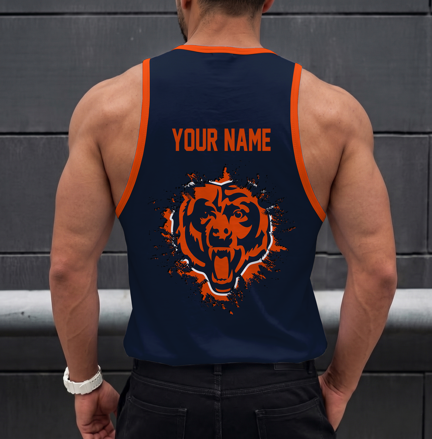 SPECIAL EDITION - NEW CUSTOMIZED NFL26 CCB CHICAGO BEARS UNISEX TANK TOP