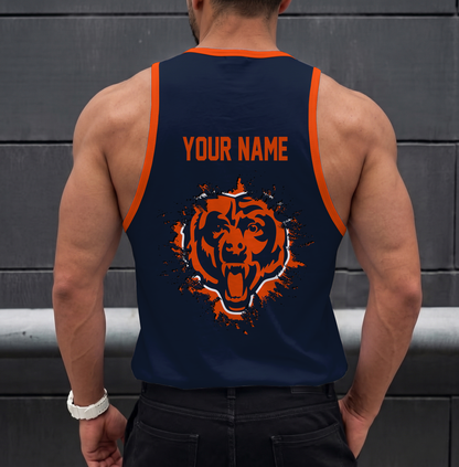 SPECIAL EDITION - NEW CUSTOMIZED NFL26 CCB CHICAGO BEARS UNISEX TANK TOP
