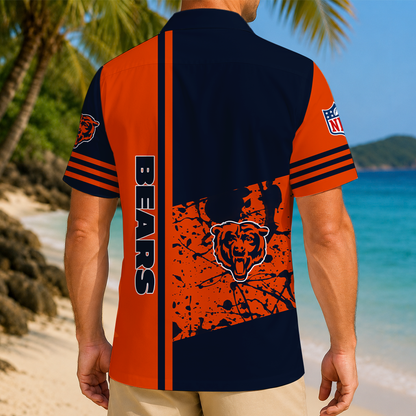 LIMITED EDITION - NEW CUSTOMIZED NFL26 CCB CHICAGO BEARS UNISEX HAWAIIAN SHIRT
