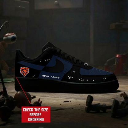 [SPECIAL OFFER] NEW CUSTOMIZED NFL26 CCB CHICAGO BEARS AF1 SNEAKERS