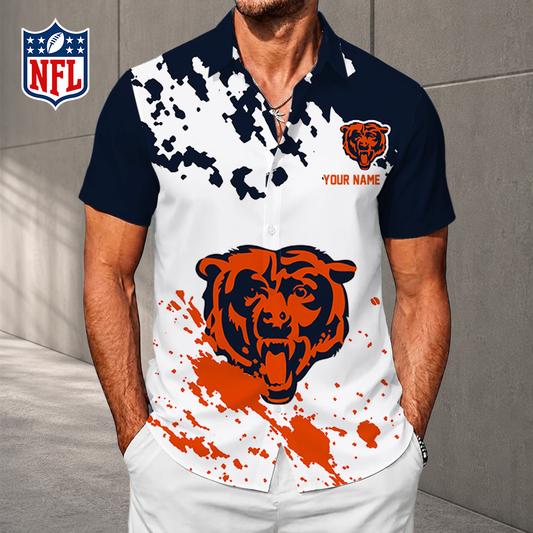 LIMITED EDITION - NEW CUSTOMIZED NFL26 CCB CHICAGO BEARS UNISEX HAWAIIAN SHIRT