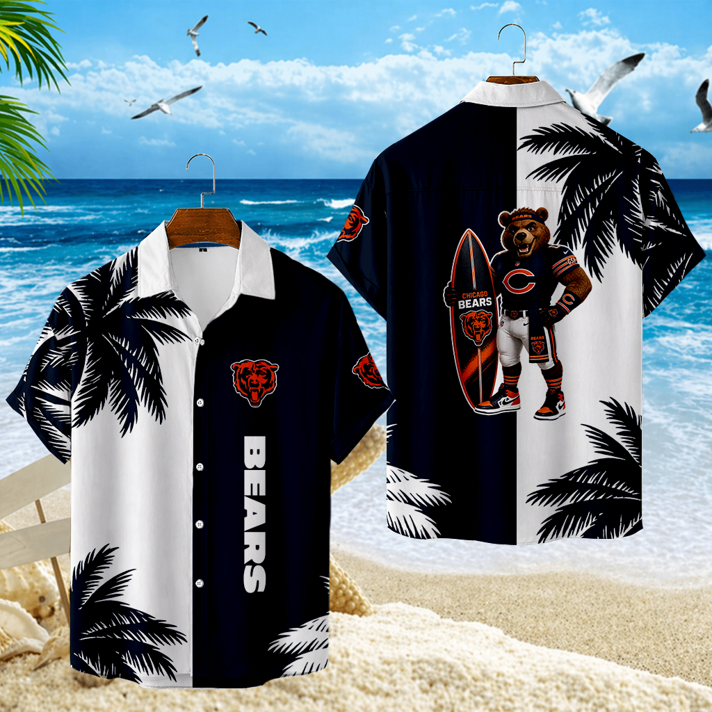 LIMITED EDITION - NEW CUSTOMIZED NFL26 CCB CHICAGO BEARS UNISEX HAWAIIAN SHIRT