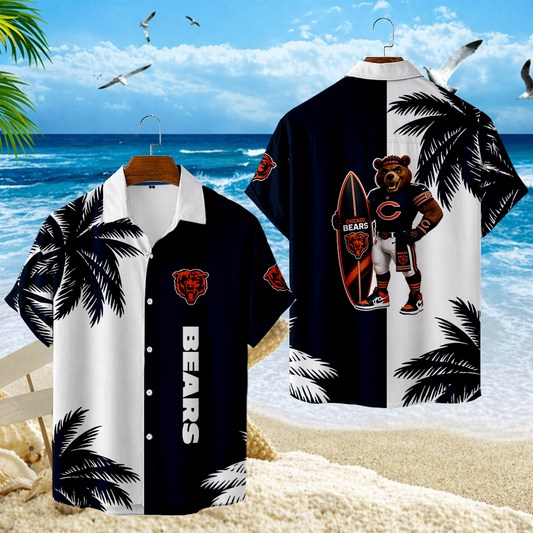 LIMITED EDITION - NEW CUSTOMIZED NFL26 CCB CHICAGO BEARS UNISEX HAWAIIAN SHIRT