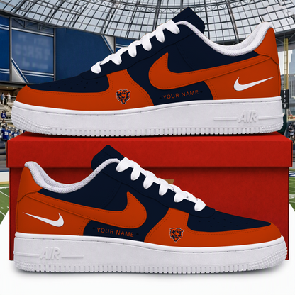 [SPECIAL OFFER] NEW CUSTOMIZED NFL26 CCB CHICAGO BEARS AF1 SHOES