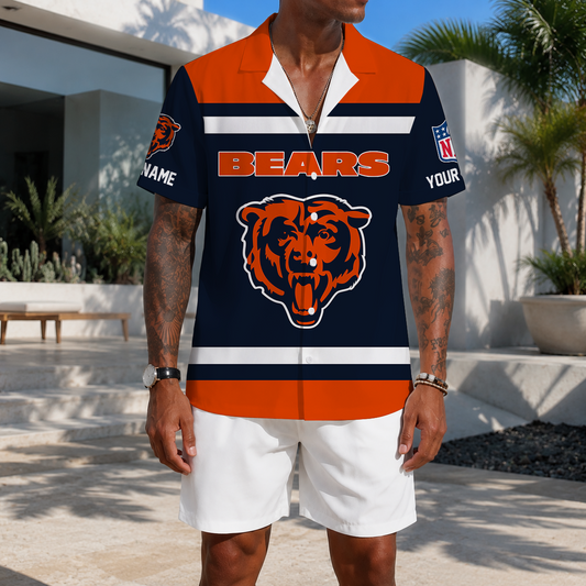 EXCLUSIVE EDITION - NEW CUSTOMIZED NFL26 CCB CHICAGO BEARS UNISEX HAWAIIAN SHIRT