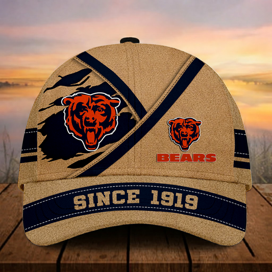 LIMITED EDITION - NEW CUSTOMIZED NFL26 CCB CHICAGO BEARS CLASSIC CAP