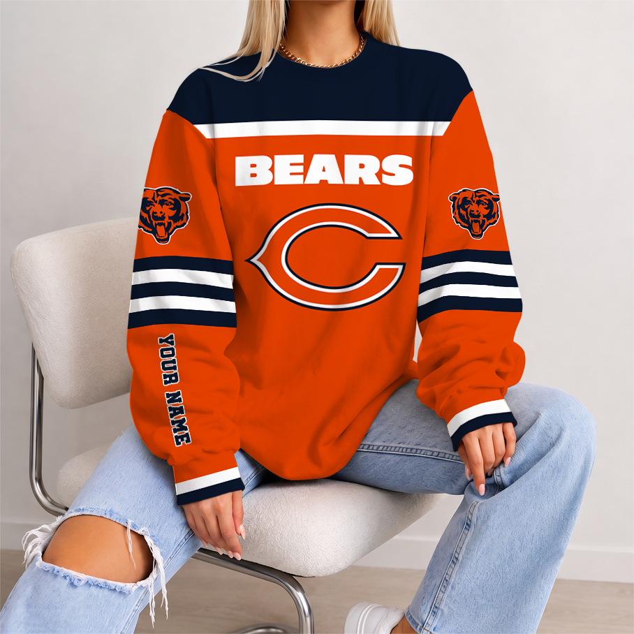 [SPECIAL OFFER] NEW CUSTOMIZED NFL26 CCB CHICAGO BEARS UNISEX SWEATSHIRT