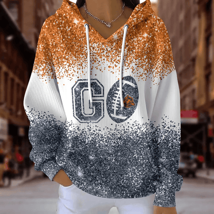 [SPECIAL OFFER] NEW CUSTOMIZED NFL26 CCB CHICAGO BEARS RIBBED HOODIE & SWEATSHIRT
