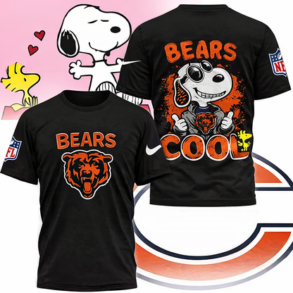 LIMITED EDITION - NEW CUSTOMIZED NFL26 CH BEARS T-SHIRT, SWEATSHIRT, HOODIE & ZIP HOODIE