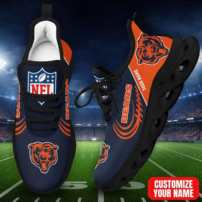 LIMITED EDITION - NEW CUSTOMIZED NFL26 CCB CH BEARS PREMIUM CLUNKY SNEAKERS