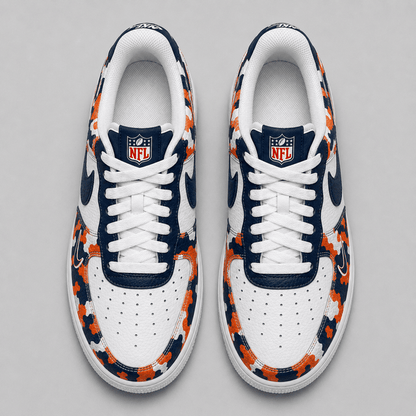 [SPECIAL OFFER] NEW CUSTOMIZED NFL26 CCB CHICAGO BEARS AF1 SHOES