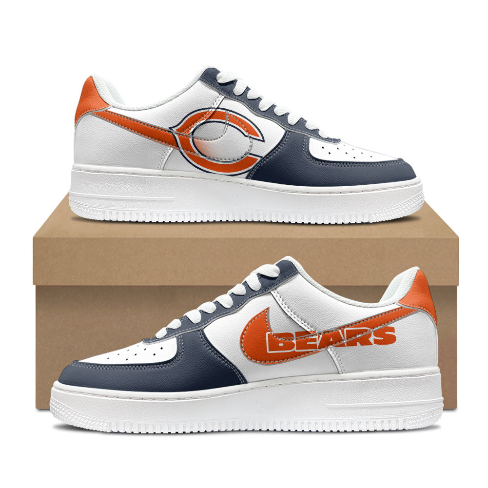 [SPECIAL OFFER] NEW CUSTOMIZED NFL26 CCB CHICAGO BEARS AF1 SHOES