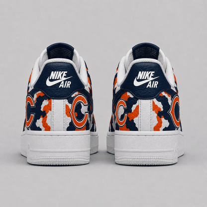 [SPECIAL OFFER] NEW CUSTOMIZED NFL26 CCB CHICAGO BEARS AF1 SHOES