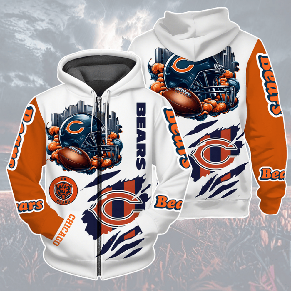 LIMITED EDITION - NEW CUSTOMIZED NFL26 CCB CHICAGO BEARS UNISEX T-SHIRT, POLO, HOODIE & JACKETS