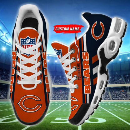 LIMITED EDITION - NEW CUSTOMIZED NFL26 CCB CHICAGO BEARS AIR MAX PLUS SNEAKERS