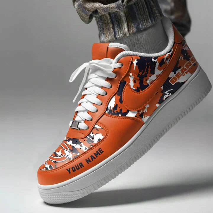 [SPECIAL OFFER] NEW CUSTOMIZED NFL26 CCB CHICAGO BEARS AF1 SNEAKERS