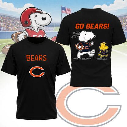 LIMITED EDITION - NEW CUSTOMIZED NFL26 CH BEARS UNISEX T-SHIRT, SWEATSHIRT, HOODIE & ZIP HOODIE