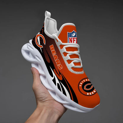 LIMITED EDITION - NEW CUSTOMIZED NFL26 CCB CHICAGO BEARS UNISEX MAX SOUL SHOES