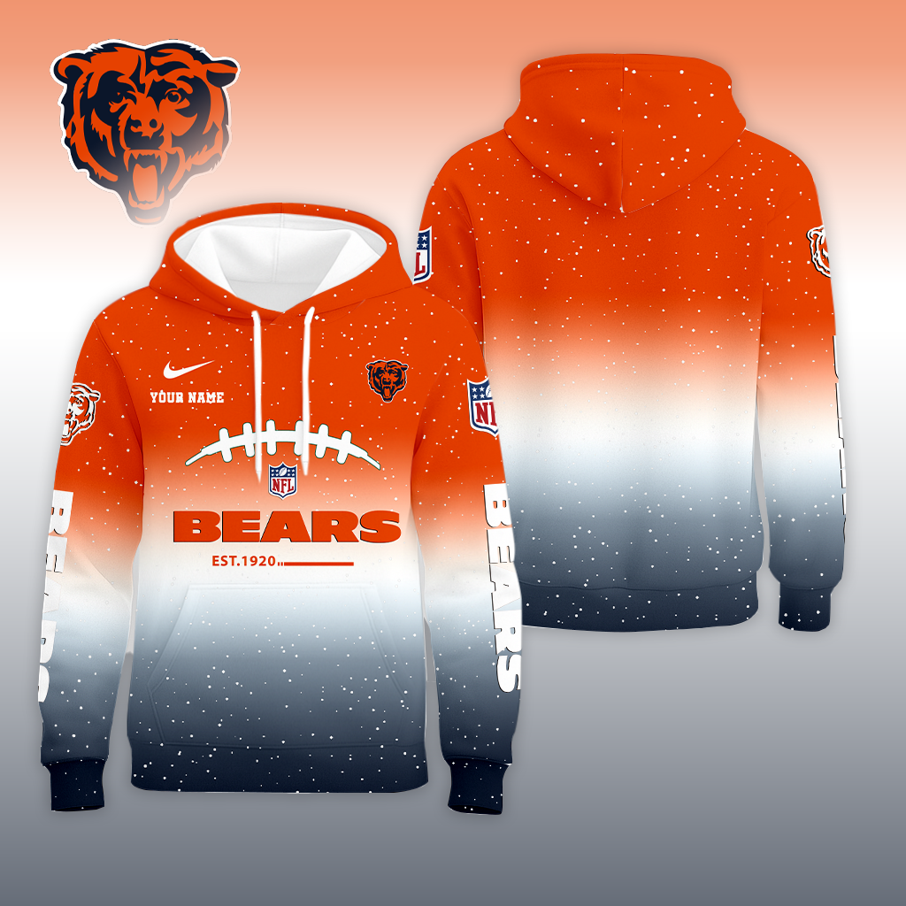 LIMITED EDITION - NEW CUSTOMIZED NFL26 CCB CHICAGO BEARS UNISEX T-SHIRT, POLO, HOODIE & JACKETS