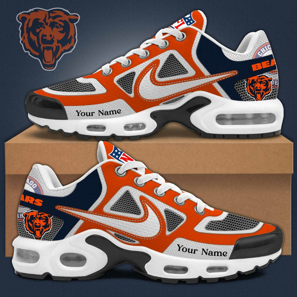 LIMITED EDITION - NEW CUSTOMIZED NFL26 CCB CHICAGO BEARS UNISEX AIR MAX PLUS SNEAKERS