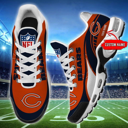 LIMITED EDITION - NEW CUSTOMIZED NFL26 CCB CHICAGO BEARS AIR MAX PLUS SNEAKERS
