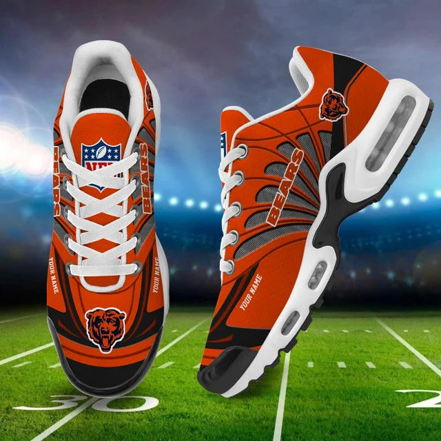 LIMITED EDITION - NEW CUSTOMIZED NFL26 CCB CHICAGO BEARS AIR MAX PLUS SNEAKERS