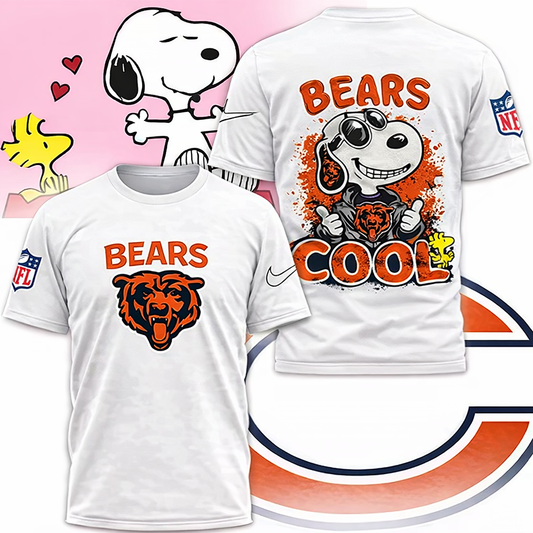 LIMITED EDITION - NEW CUSTOMIZED NFL26 CH BEARS T-SHIRT, SWEATSHIRT, HOODIE & ZIP HOODIE
