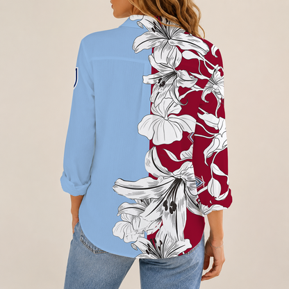 [FAN EXCLUSIVE] NEW CUSTOMIZED MLS26 CLR COLORADO RAPIDS WOMEN CASUAL SHIRT