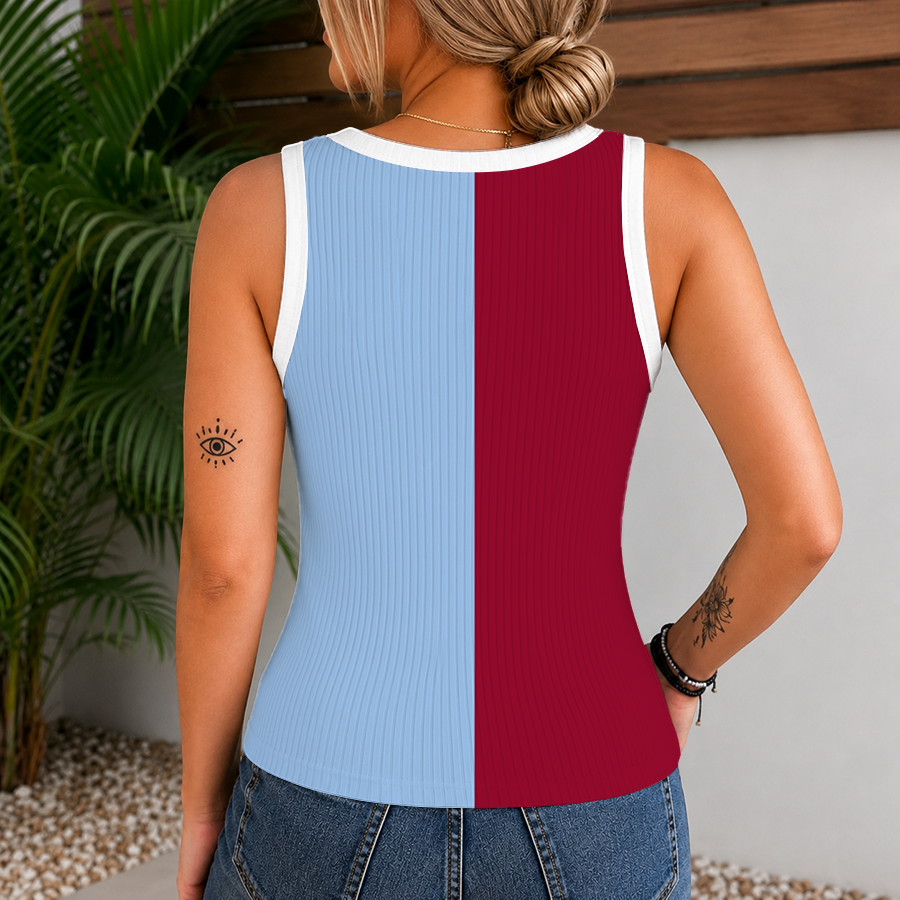 [FAN EXCLUSIVE] NEW CUSTOMIZED MLS26 CLR COLORADO RAPIDS V-NECK TANK TOP