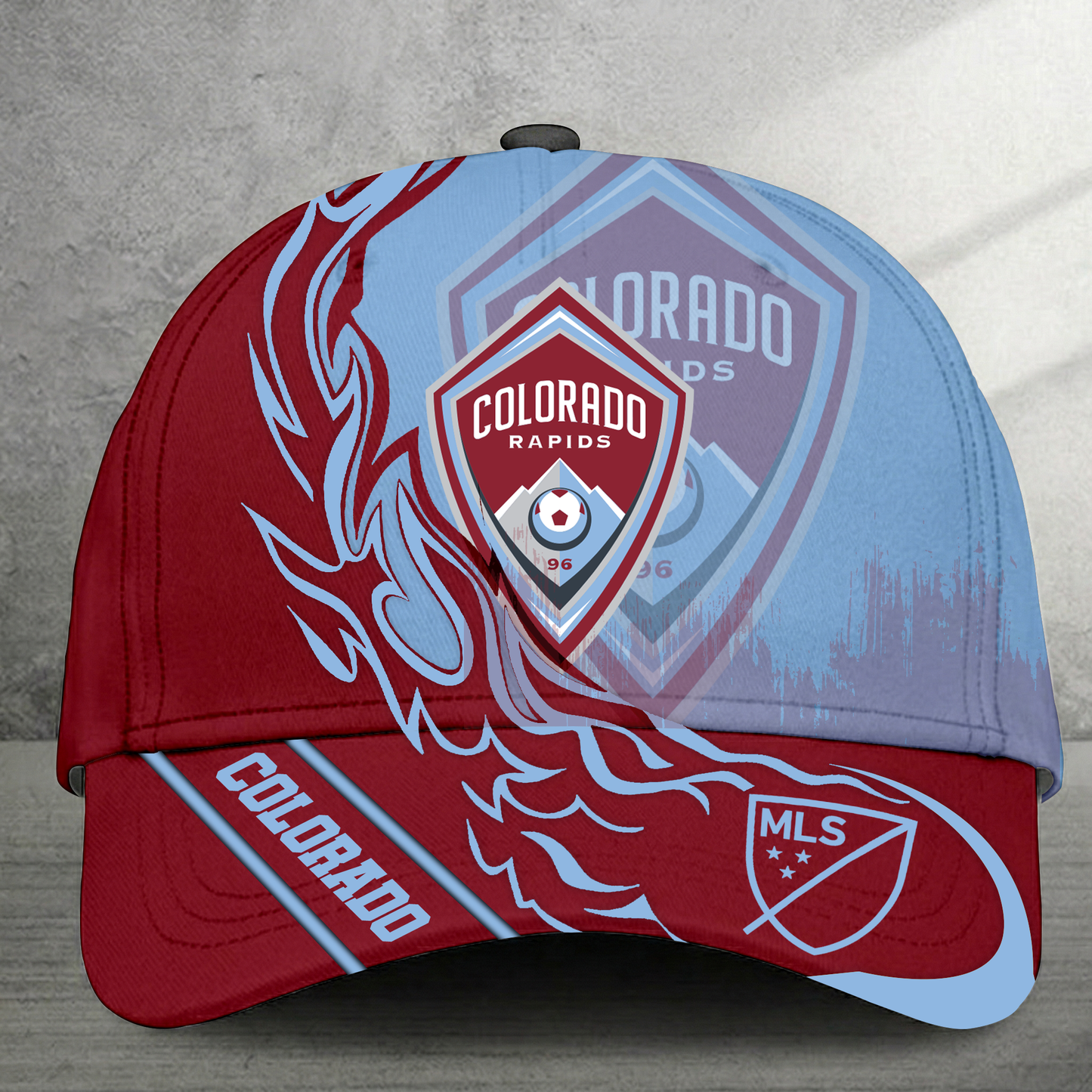 POPULAR NOW - NEW CUSTOMIZED MLS26 CLR CLRD RAPIDS CLASSIC CAP