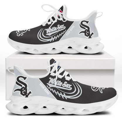 LIMITED EDITION - NEW CUSTOMIZED MLB26 CWS CHICAGO WHITE SOX PREMIUM CLUNKY SNEAKERS