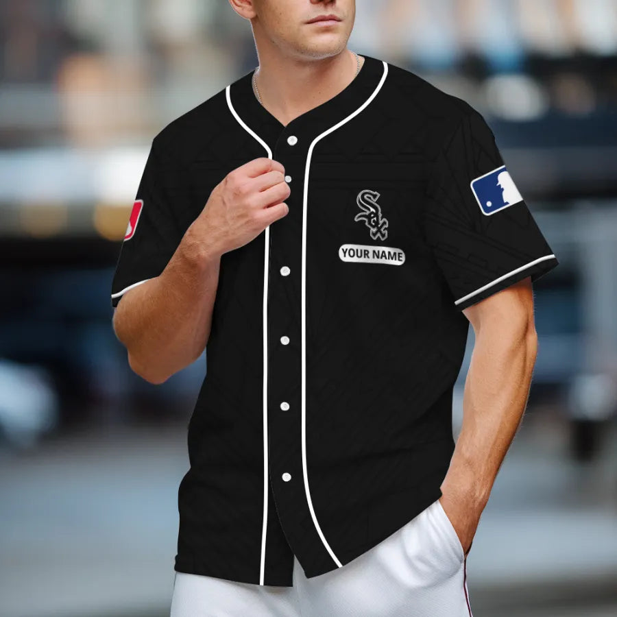 LIMITED EDITION - NEW CUSTOMIZED MLB26 CWS CHICAGO WHITE SOX BASEBALL JERSEY