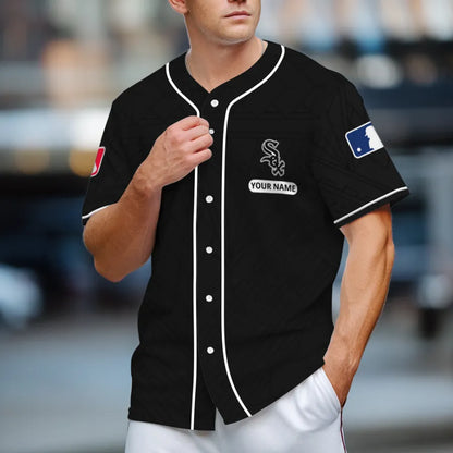 LIMITED EDITION - NEW CUSTOMIZED MLB26 CWS CHICAGO WHITE SOX BASEBALL JERSEY