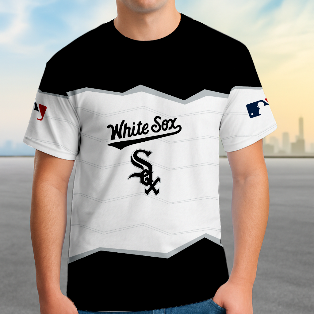 LIMITED EDITION - NEW CUSTOMIZED MLB26 CWS CHICAGO WHITE SOX UNISEX T-SHIRT, SWEASHIRTS, HOODIE & JACKETS