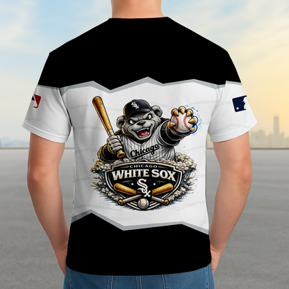 LIMITED EDITION - NEW CUSTOMIZED MLB26 CWS CHICAGO WHITE SOX UNISEX T-SHIRT, SWEASHIRTS, HOODIE & JACKETS