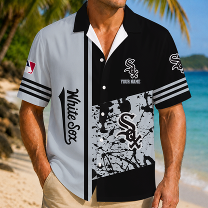 LIMITED EDITION - NEW CUSTOMIZED MLB26 CWS CHICAGO WHITE SOX UNISEX HAWAIIAN SHIRT