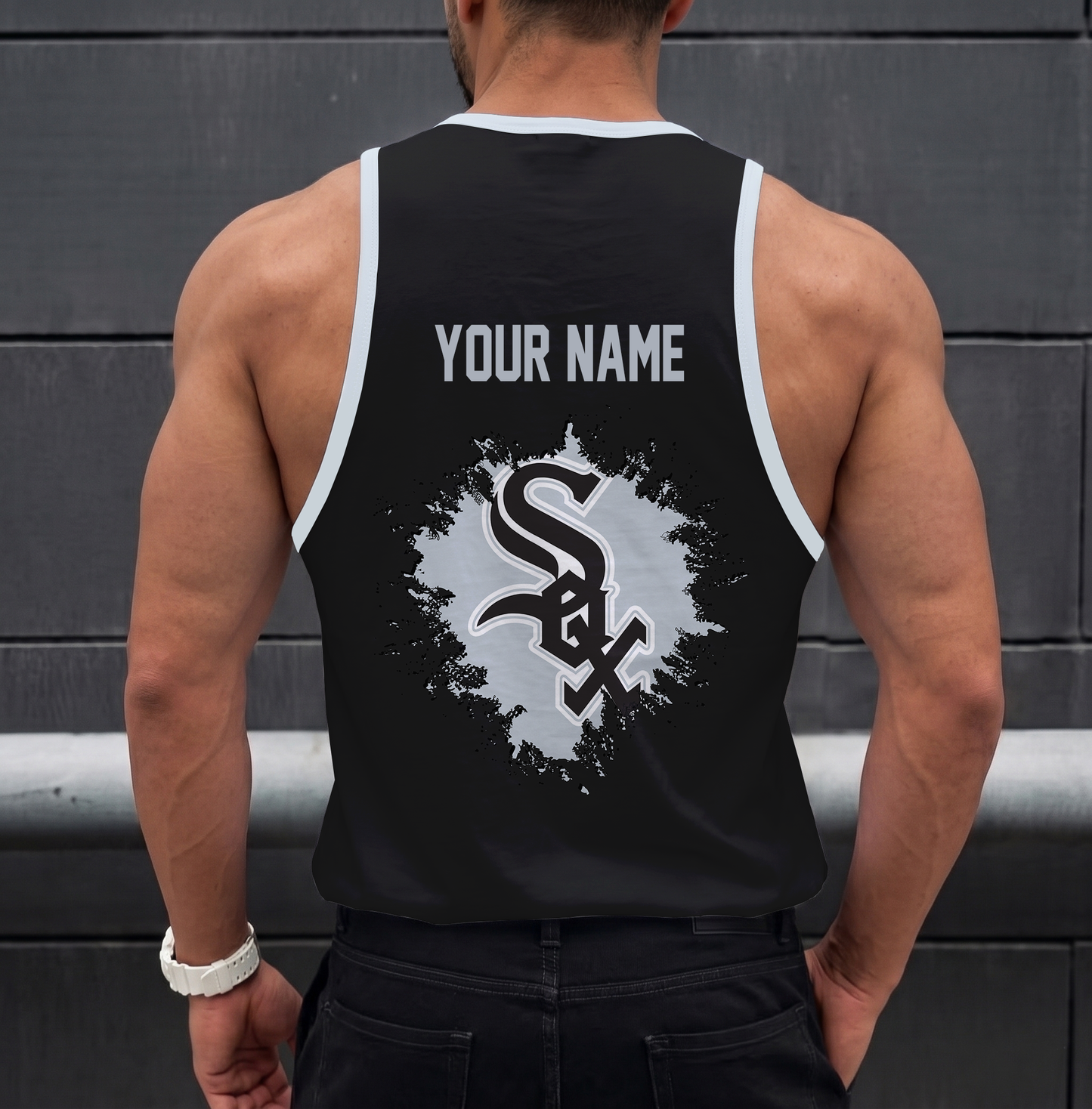 VIRAL EDITION - NEW CUSTOMIZED MLB26 CHICAGO WHITE SOX UNISEX TANK TOP